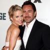 Stefanie Sherk et Demian Bichir à Los Angeles le 8 juillet 2013 lors de la première de la série The Bridge.