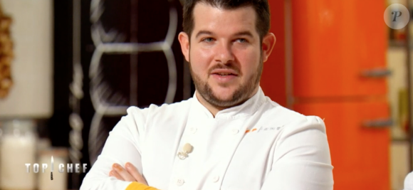 Guillaume lors de la demi-finale de "Top Chef 10" mercredi 1er mai 2019 sur M6.