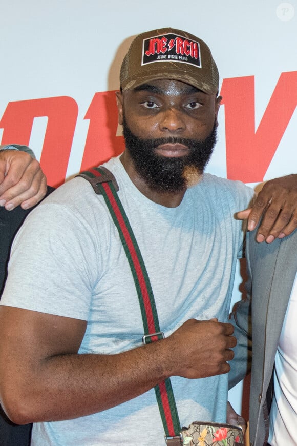 Info - Les rappeurs Booba et Kaaris remis en liberté et placés sous contrôle judiciaire - Le rappeur Kaaris - Avant-première du film "Overdrive" au cinéma Gaumont Opéra Capucines à Paris, le 19 juin 2017. © Pierre Perusseau/Bestimage