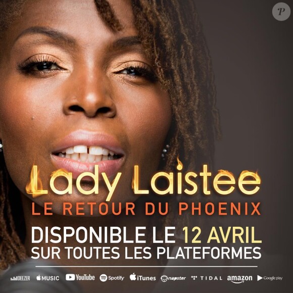 Lady Laistee - Le Retour du phoenix - disponible le 12 avril 2019.