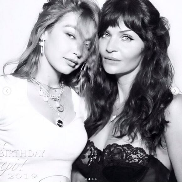 Helena Christensen a assisté à la soirée d'anniversaire de Gigi Hadid au restaurant L'Avenue at Saks. New York, le 22 avril 2019.