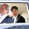 Le nouvel empereur Naruhito a pris ses fonctions et fait un bref discours inaugural, le 1er mai 2019 à Tokyo.