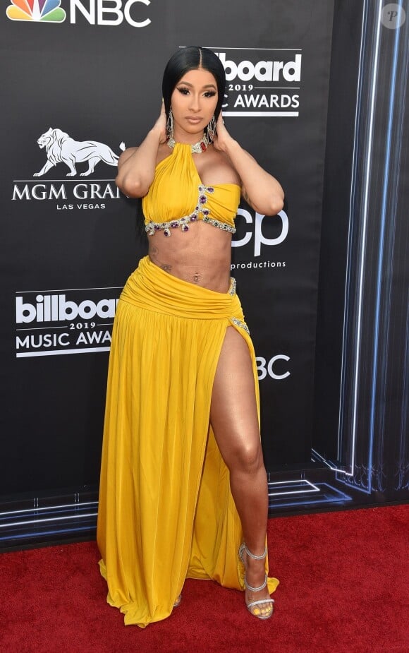 Cardi B à la soirée Billboard Music Awards 2019 au MGM Grand Garden Arena à Las Vegas, le 1er mai 2019.