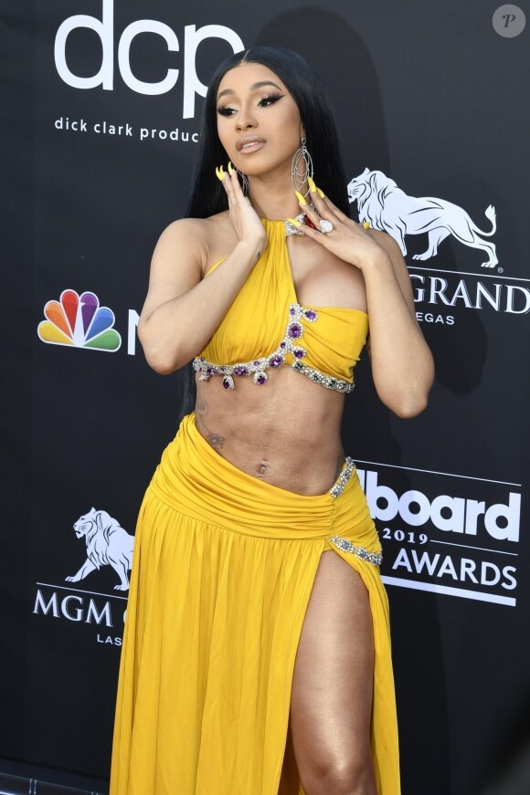 Cardi B à la soirée Billboard Music Awards 2019 au MGM Grand Garden Arena à Las Vegas, le 1er mai 2019