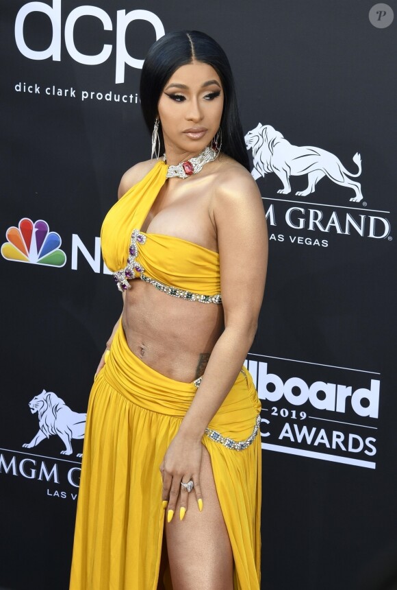 Cardi B à la soirée Billboard Music Awards 2019 au MGM Grand Garden Arena à Las Vegas, le 1er mai 2019
