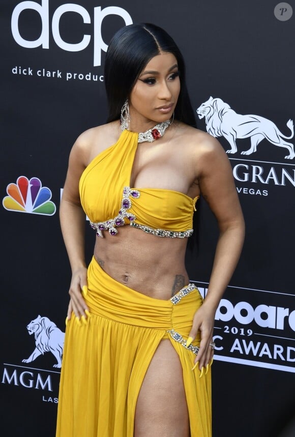 Cardi B à la soirée Billboard Music Awards 2019 au MGM Grand Garden Arena à Las Vegas, le 1er mai 2019