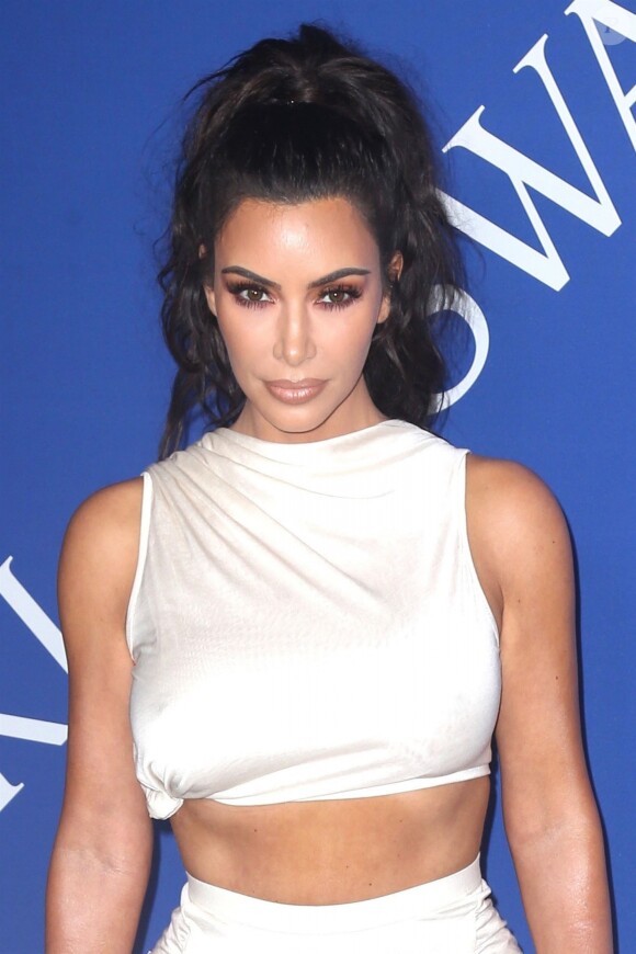 Kim Kardashian - Photocall de la soirée CFDA Fashion Awards au musée de Brooklyn à New York City, New York, Etats-Unis, le 4 juin 2018.