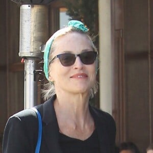 Sharon Stone va déjeuner avec une amie au restaurant "Il Pastaio" à Los Angeles, le 30 avril 2019.