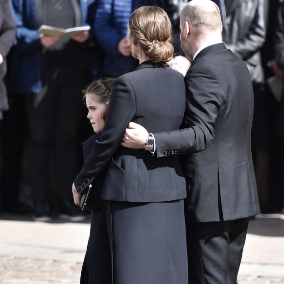 Le prince héritier Frederik de Danemark, la princesse Mary et leurs enfants le prince Christian, la princesse Isabella, le prince Vincent et la princesse Josephine ont assisté le 4 mai 2019 à la cathédrale d'Aarhus aux obsèques de trois des quatre enfants - Alfred, Alma et Agnes - de l'homme d'affaires danois Anders Holch Povlsen, tués à Colombo au Sri Lanka dans les attentats du 21 avril 2019.