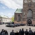  Obsèques de trois des quatre enfants de l'homme d'affaires danois Anders Holch Povlsen, le 4 mai 2019 à la cathédrale d'Aarhus, tués à Colombo au Sri Lanka dans les attentats du 21 avril 2019. 