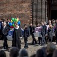  Obsèques de trois des quatre enfants de l'homme d'affaires danois Anders Holch Povlsen, le 4 mai 2019 à la cathédrale d'Aarhus, tués à Colombo au Sri Lanka dans les attentats du 21 avril 2019. 