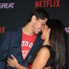 Joe LoCicero et sa compagne Gina Rodriguez à la première de "Someone Great" au ArcLight Theatre à Los Angeles, le 17 avril 2019.