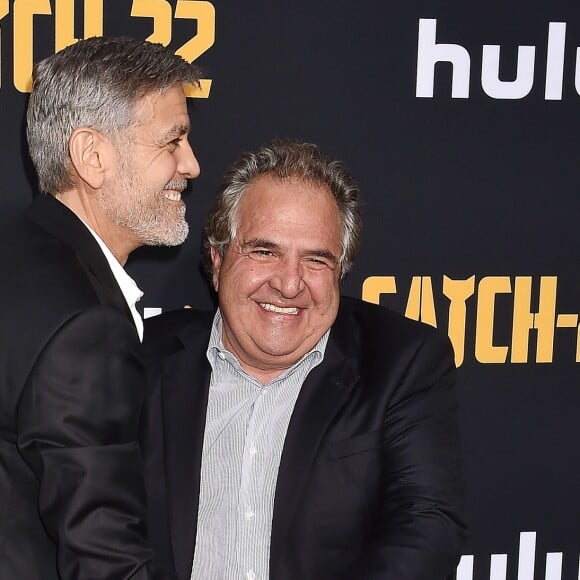 George Clooney, Jim Gianopulos - Avant-première et soirée de présentation de la nouvelle série Hulu "Catch-22" à Hollywood, Los Angeles, le 7 mai 2019.