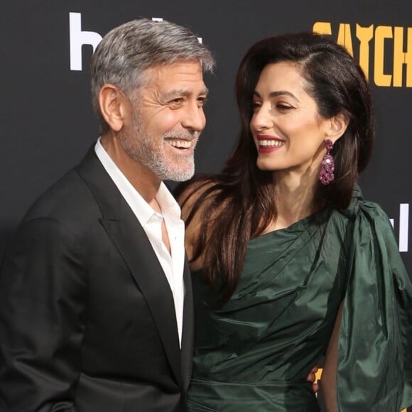 George Clooney et sa femme Amal Clooney - Avant-première et soirée de présentation de la nouvelle série Hulu "Catch-22" à Hollywood, Los Angeles, le 7 mai 2019.