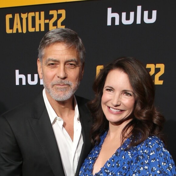 George Clooney, Kristin Davis - Avant-première et soirée de présentation de la nouvelle série Hulu "Catch-22" à Hollywood, Los Angeles, le 7 mai 2019.
