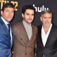 Kyle Chandler, Christopher Abbott et George Clooney - Avant-première et soirée de présentation de la nouvelle série Hulu "Catch-22" à Hollywood, Los Angeles, le 7 mai 2019.