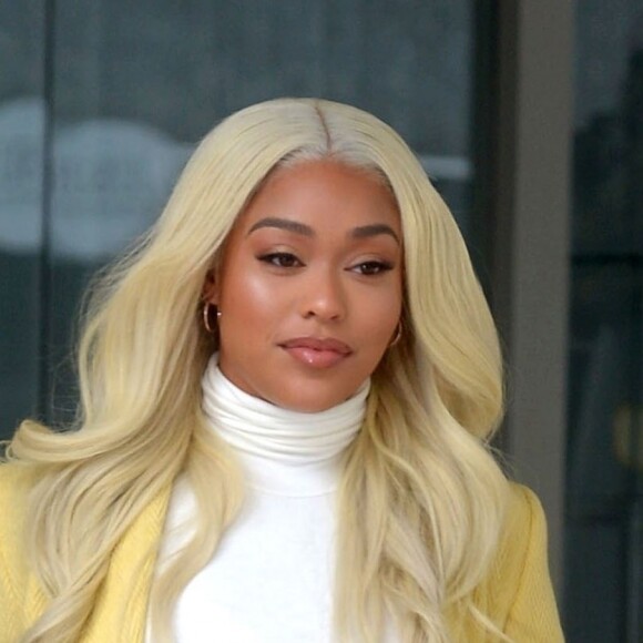 Jordyn Woods se promène dans les rues de Londres. Le 27 mars 2019 London, UNITED KINGDOM