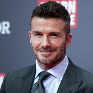 David Beckham assiste à un événement pour la marque "Tudor" à Madrid, en Espagne le 29 avril 2019.