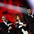 Exclusif - Mylène Farmer - Enregistrement de l'émission "La chanson de l'année" dans les arènes de Nîmes, diffusée en direct sur TF1 le 8 juin © Bruno Bebert / Bestimage