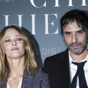 Vanessa Paradis et son compagnon Samuel Benchetrit (réalisateur) - Avant-première du film "Chien" au cinéma MK2 Bibliothèque à Paris, France, le 5 mars 2018. © Olivier Borde/Bestimage