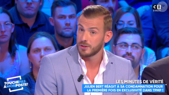 Julien Bert dans "TPMP" pour parler de sa condamnation - C8, 13 mai 2019