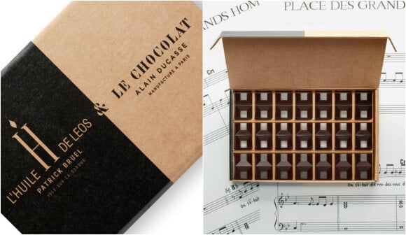 Le Chocolat Alain Ducasse & L'huile H de LEOS Patrick Bruel - disponibles en édition limitée depuis le 3 mai 2019