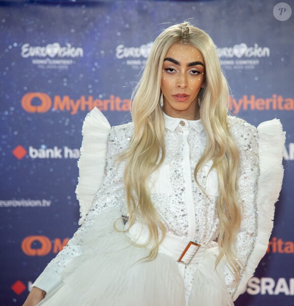 Bilal Hassani lors de la cérémonie d'ouverture de l'Eurovision, le 12 mai 2019 à Tel Aviv.