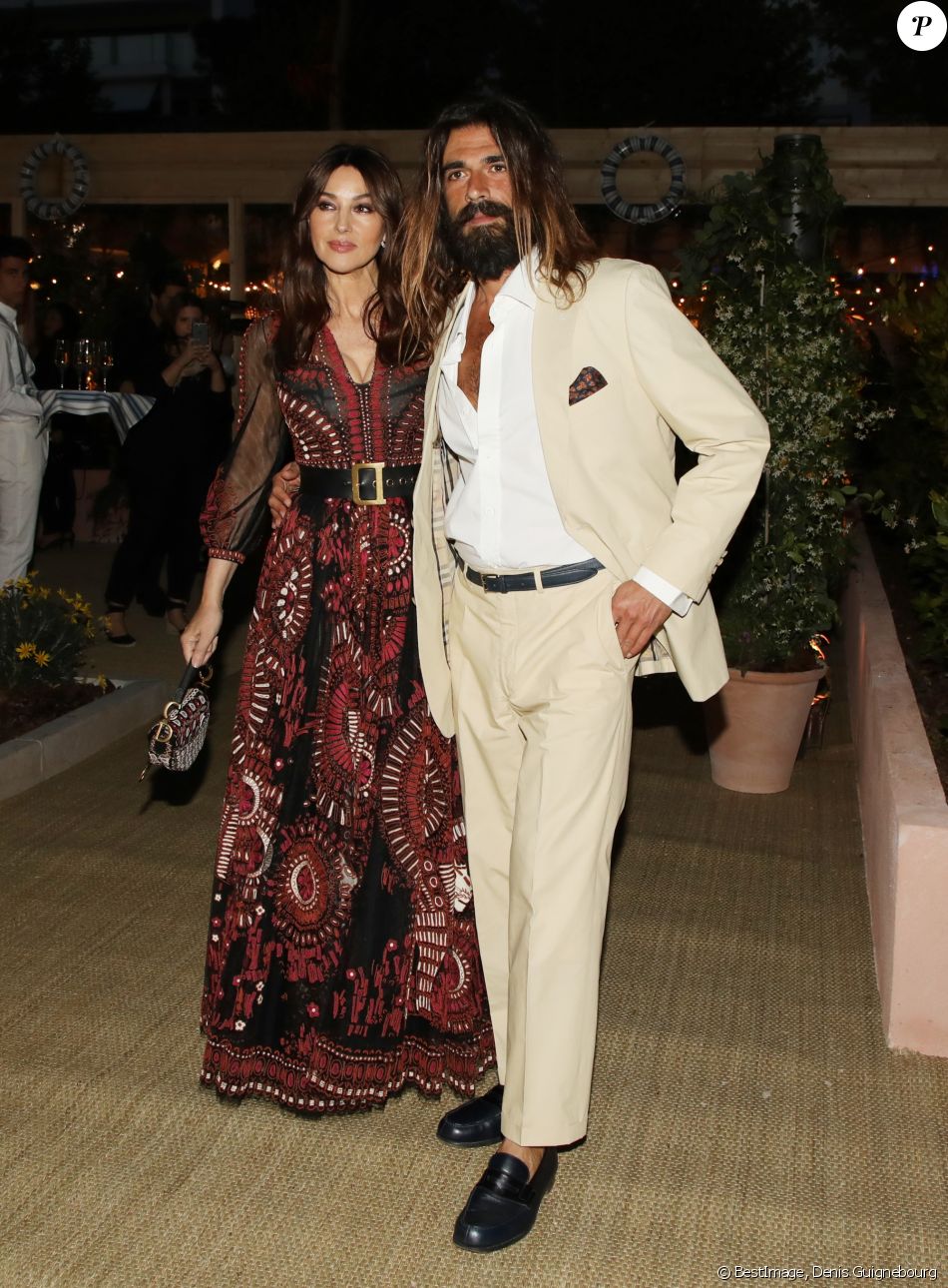 Monica Bellucci et Nicolas Lefebvre Les amoureux à Cannes pour une soirée mode Purepeople