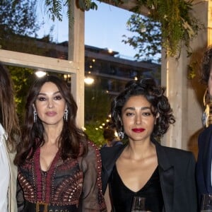 Monica Bellucci et son compagnon Nicolas Lefebvre, Goshifteh Farahani - People à la soirée "Dior Vogue" chez "Fred l'écailler" lors du 72ème Festival International du Film de Cannes. Le 15 mai 2019 © Olivier Borde / Bestimage