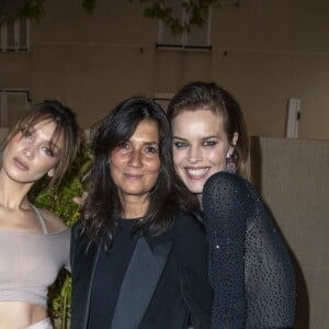 Bella Hadid, Emmanuelle Alt et Eva Herzigova - People à la soirée "Dior Vogue" chez "Fred l'écailler" lors du 72ème Festival International du Film de Cannes. Le 15 mai 2019 © Olivier Borde / Bestimage