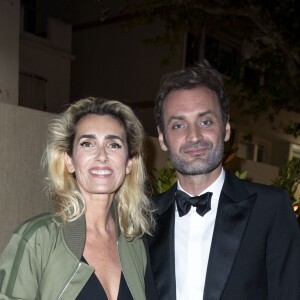 Agnès Boulard (Mademoiselle Agnès) et Augustin Trapenard - People à la soirée "Dior Vogue" chez "Fred l'écailler" lors du 72ème Festival International du Film de Cannes. Le 15 mai 2019 © Olivier Borde / Bestimage