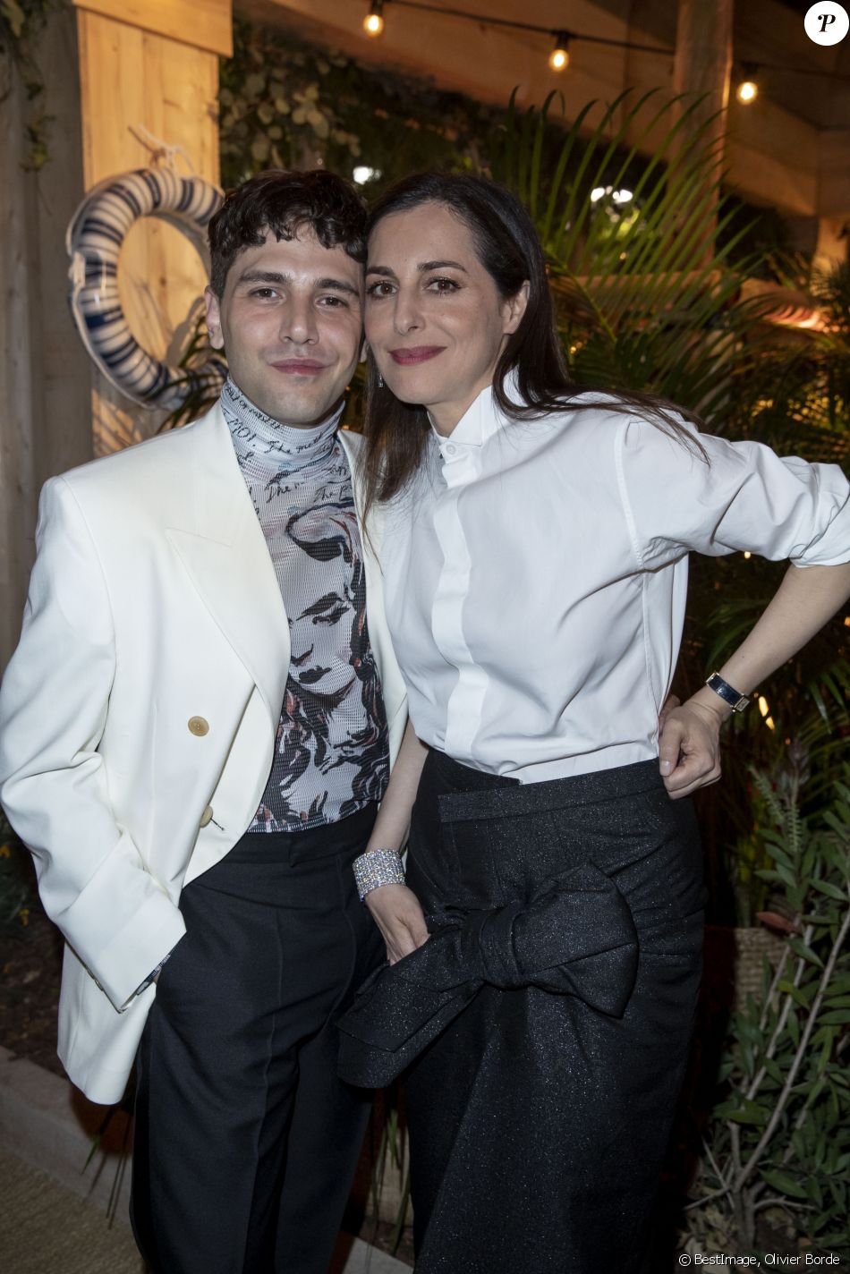 Qui Est Le Mari De Amira Casar Xavier Dolan et Amira Casar - People à la soirée Dior Vogue chez Fred l