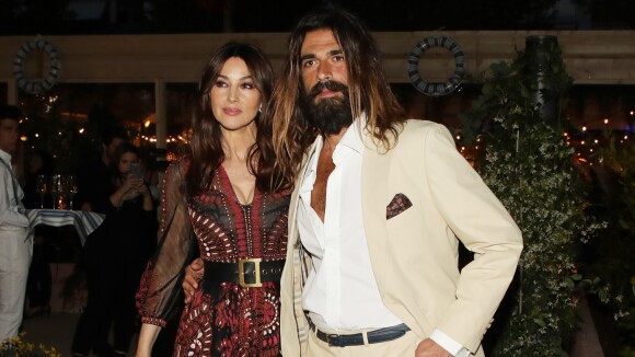 Monica Bellucci et Nicolas Lefebvre : Les amoureux à Cannes pour une soirée mode