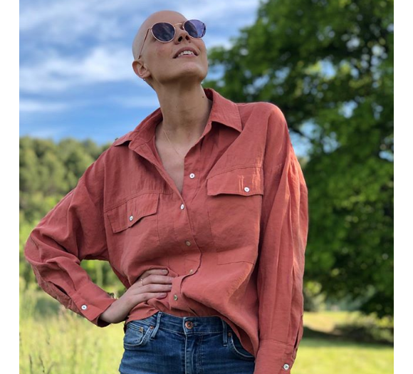 Fanny Leeb prend la pose sur son compte Instagram, le 15 mai 2019