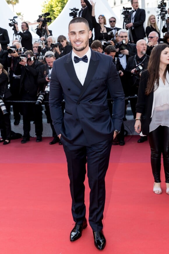 Baptiste Giabiconi (habillé en Tommy Hilfiger) assiste à la montée des marches du film "Rocketman" lors du 72ème Festival International du Film de Cannes. Le 16 mai 2019 © Jacovides-Moreau / Bestimage