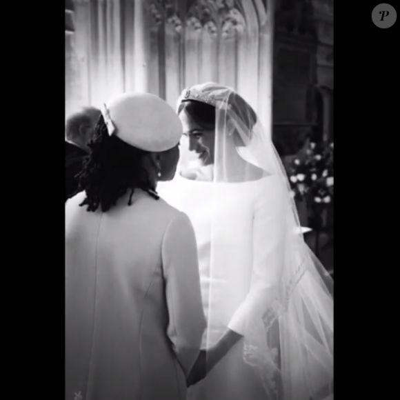 Le prince Harry et Meghan Markle fêtent leur premier anniversaire de mariage sur Instagram, le 19 mai 2019.