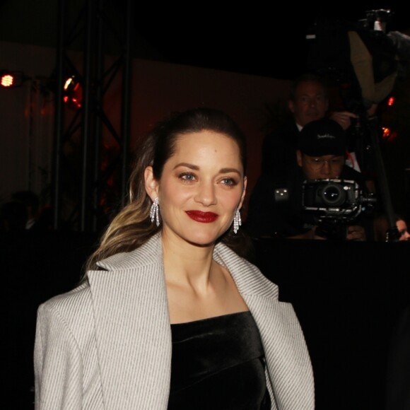 Gilles Lellouche et Marion Cotillard arrivent à la soirée "Trophée Chopard Dinner" lors du 72ème Festival International du Film de Cannes. Le 20 mai 2019 © Denis Guignebourg / Bestimage