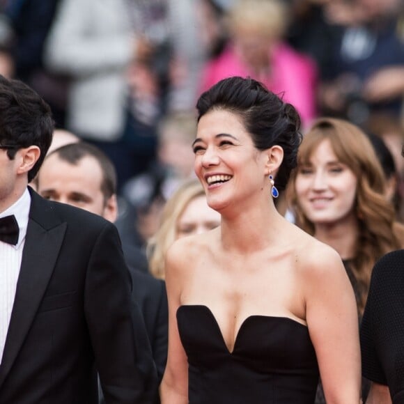 Emma Liégeois, Jeremy Lewin, Mélanie Doutey, Lucie Digout assistent à la montée des marches du film "La belle époque" lors du 72ème Festival International du Film de Cannes. Le 20 mai 2019 © Jacovides-Moreau / Bestimage