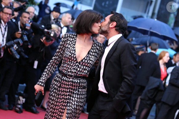Mélanie Doutey et Gilles Lellouche à la cérémonie de clôture du 65e Festival de Cannes. Le 27 mai 2012.