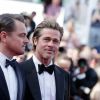 Quentin Tarantino, Leonardo DiCaprio, Brad Pitt - Montée des marches du film "Once upon a time... in Hollywood" lors du 72ème Festival International du Film de Cannes. Le 21 mai 2019 © Jacovides-Moreau / Bestimage
