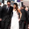 Quentin Tarantino et sa femme Daniella Pick - Montée des marches du film "Once upon a time... in Hollywood" lors du 72ème Festival International du Film de Cannes. Le 21 mai 2019 © Borde / Bestimage