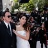Quentin Tarantino et sa femme Daniella Pick - Montée des marches du film "Once upon a time... in Hollywood" lors du 72ème Festival International du Film de Cannes. Le 21 mai 2019 © Jacovides-Moreau / Bestimage