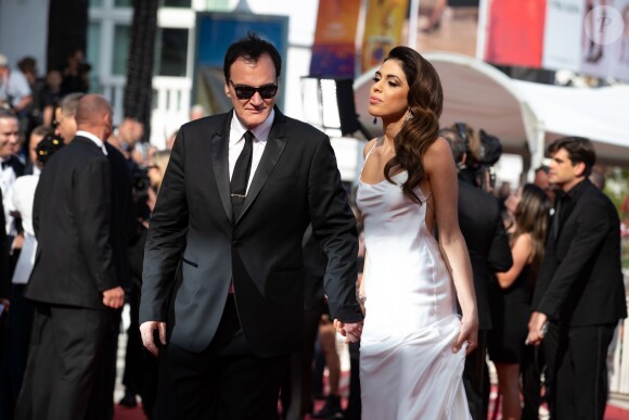 Quentin Tarantino et sa femme Daniella Pick - Montée des marches du film "Once upon a time... in Hollywood" lors du 72ème Festival International du Film de Cannes. Le 21 mai 2019 © Borde / Bestimage