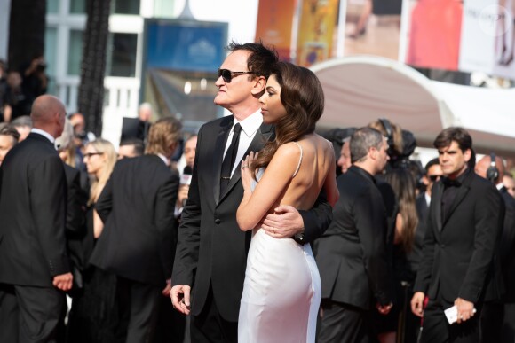 Quentin Tarantino et sa femme Daniella Pick - Montée des marches du film "Once upon a time... in Hollywood" lors du 72ème Festival International du Film de Cannes. Le 21 mai 2019 © Borde / Bestimage