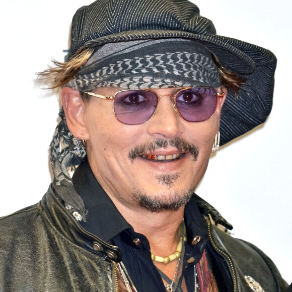 Johnny Depp lors des ''Classic Rock Awards 2016'' au Ryogoku Kokugikan à Tokyo, le 11 novembre 2016. © Future-Image via ZUMA Press/Bestimage