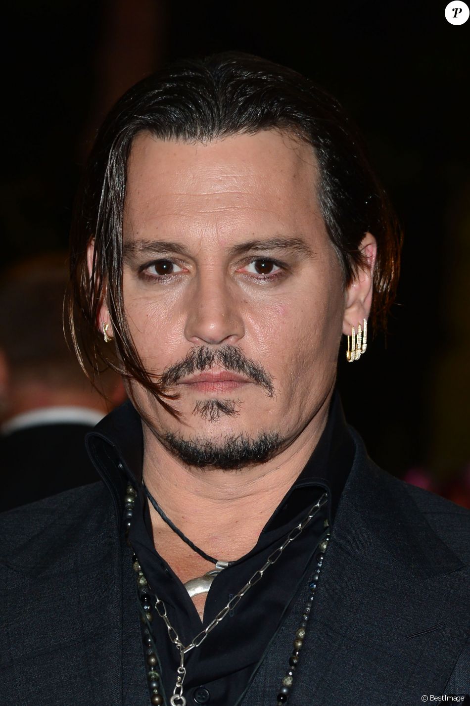 Johnny Depp - Avant-première du film &quot;Black Mass&quot; lors du Festival BFI à Londres, le 11 octobre 2015.