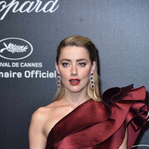 Amber Heard - Photocall de la soirée "Chopard Love Night" lors du 72ème Festival International du Film de Cannes. Le 17 mai 2019 © Giancarlo Gorassini / Bestimage