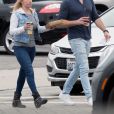Exclusif - Hayden Pannettiere et son nouveau compagnon Brian Hickerson se promènent en amoureux à Los Angeles, le 13 mai 2019.