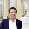 L'ancien premier ministre Manuel Valls - 27ème journée du livre politique, sur le thème "Les nouveaux enjeux de la République" à l'Assemblée nationale à Paris, France, le 7 avril 2018. © Cédric Perrin/Bestimage