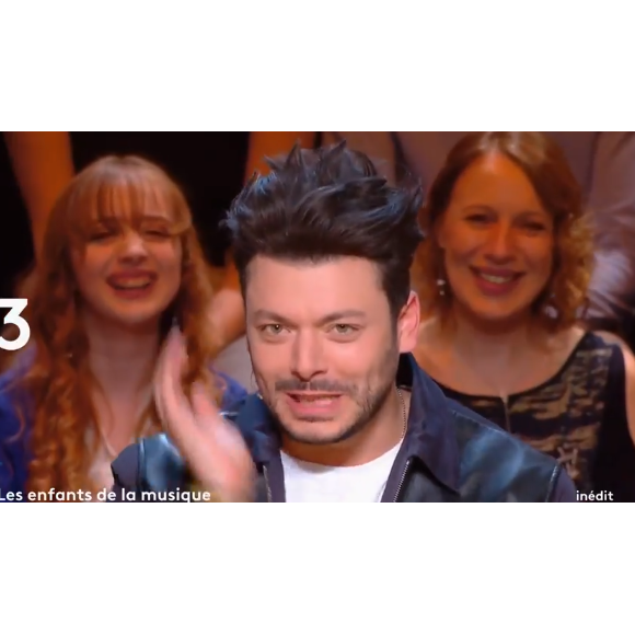Kev Adams dans "Les enfants de la musique chantent les années 70", vendredi 24 mai 2019, sur France 3